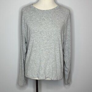 Wilfred Free - Grey Heather Long Sleeve Top